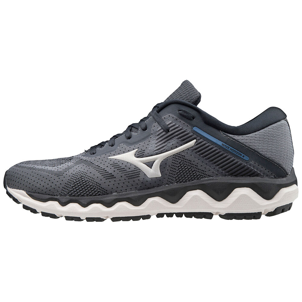 Mens Mizuno Wave Horizon 4 Running Shoes Grey Philippines (RBTAPD908)